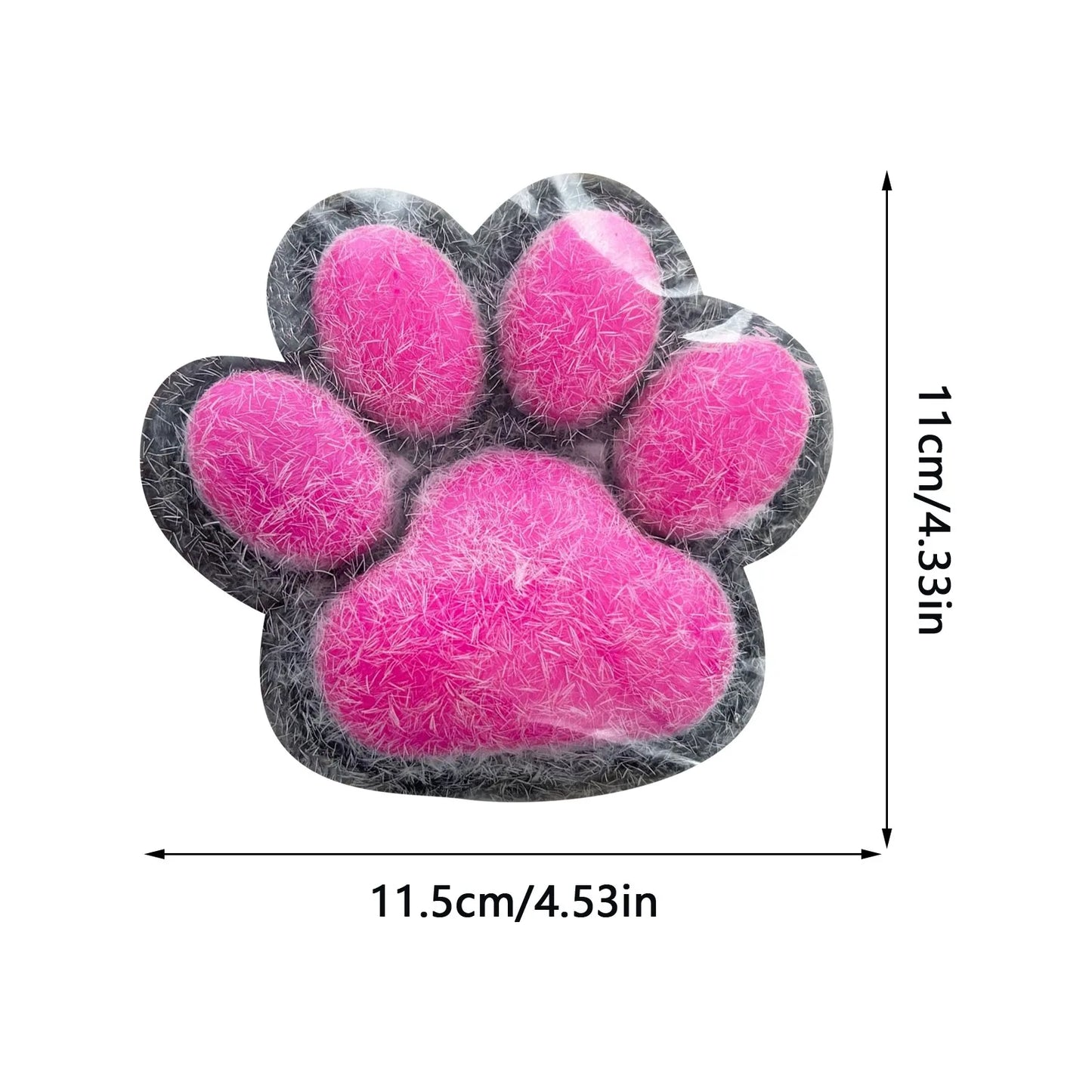 Squishy Trasparente “Zampe di Gatto” – Giocattolo Antistress Morbido ed Elastico