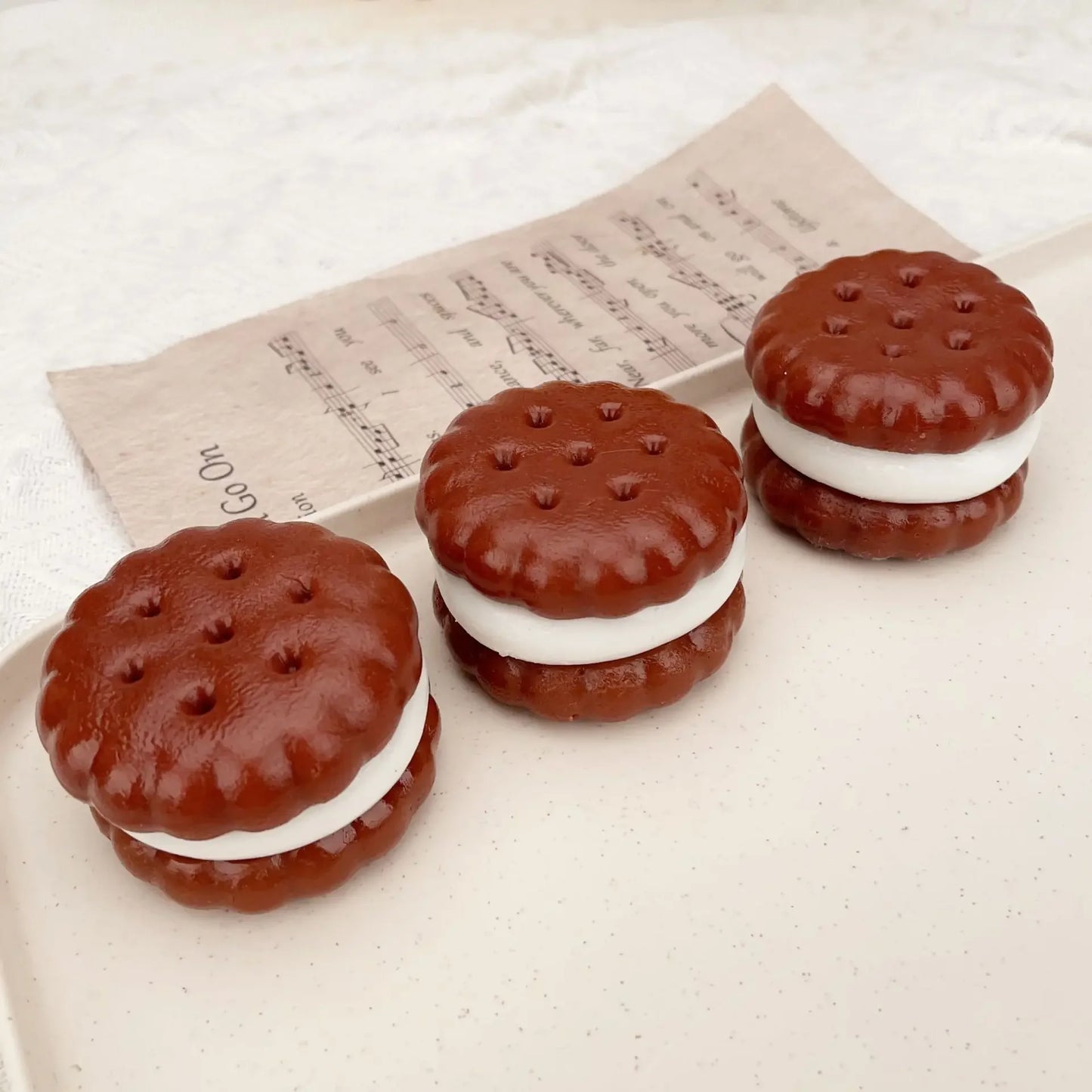 Squishy Biscuit au chocolat Kawai