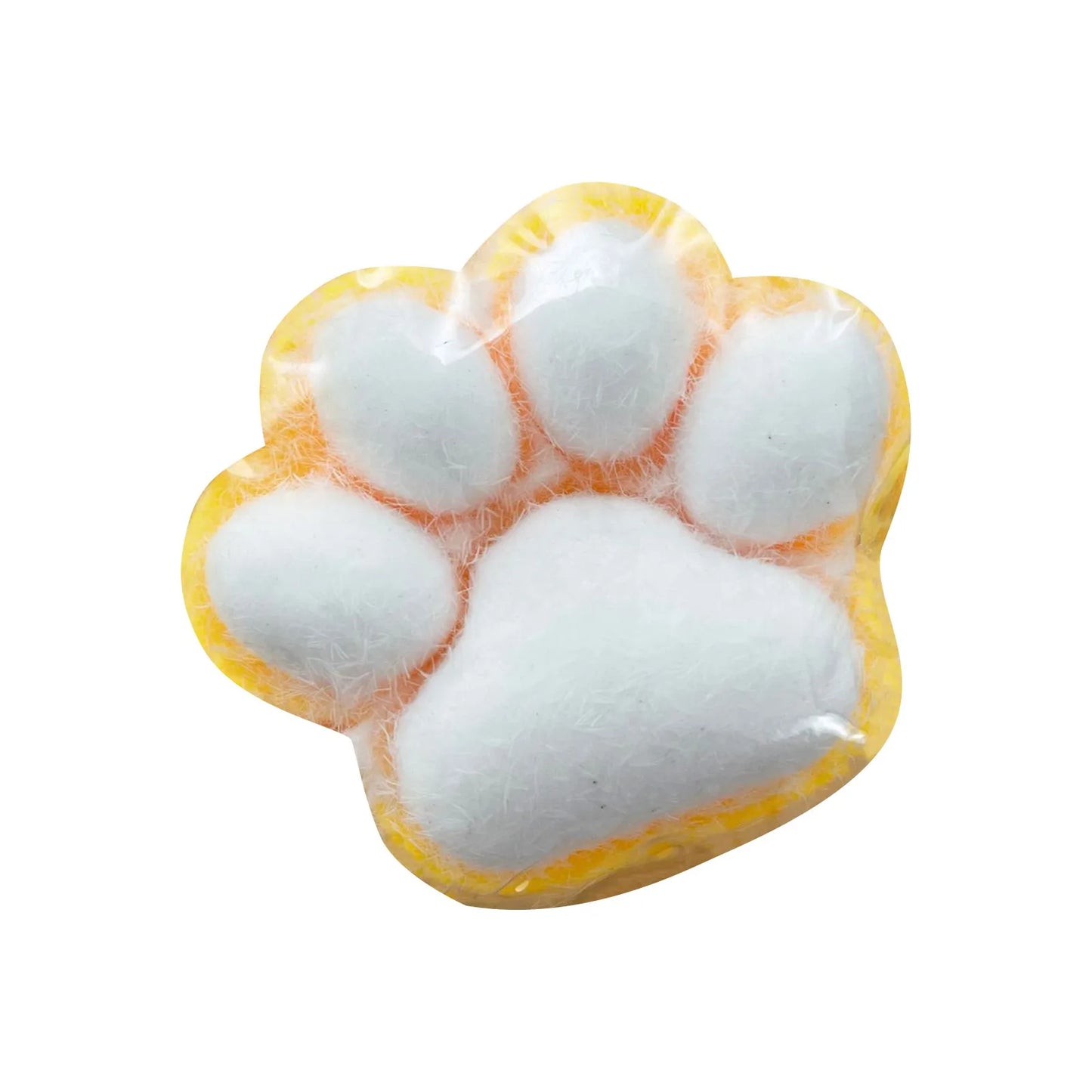 Squishy Trasparente “Zampe di Gatto” – Giocattolo Antistress Morbido ed Elastico