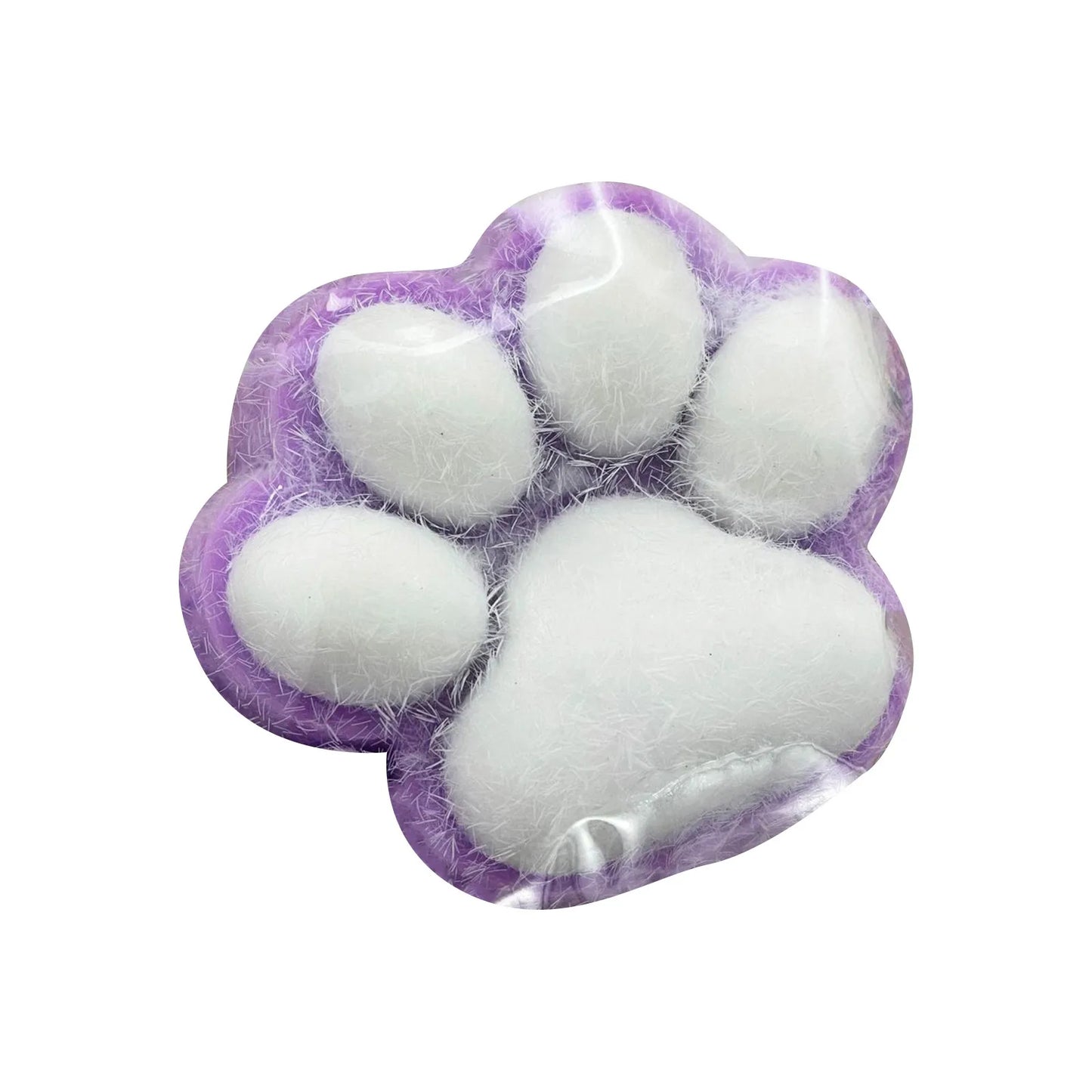 Squishy Trasparente “Zampe di Gatto” – Giocattolo Antistress Morbido ed Elastico