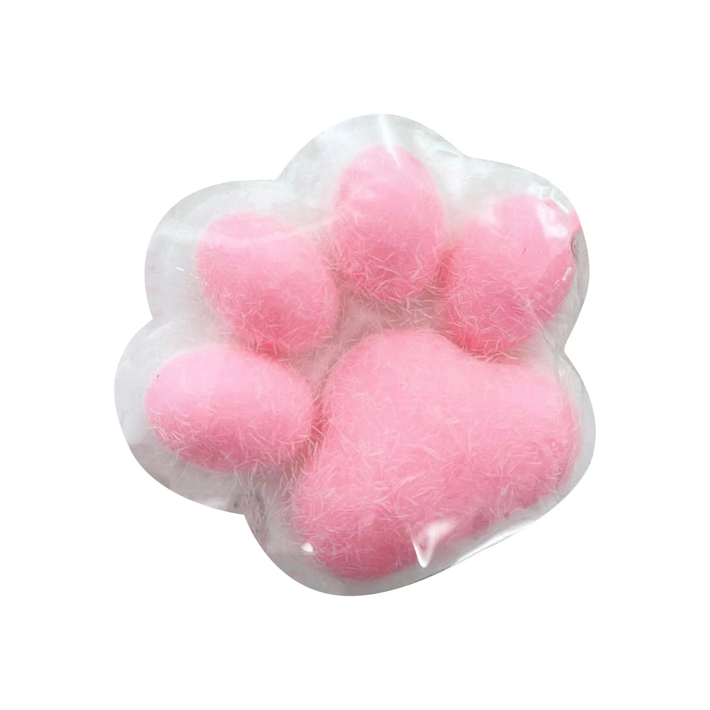 Squishy Trasparente “Zampe di Gatto” – Giocattolo Antistress Morbido ed Elastico